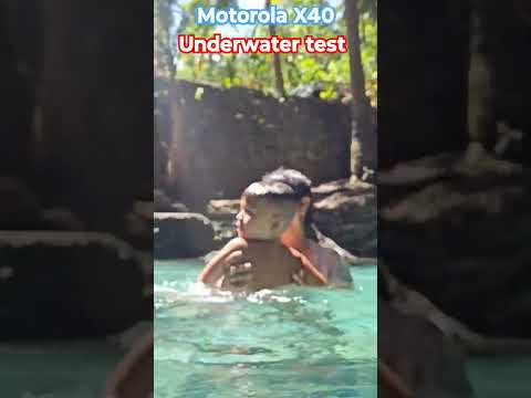 Motorola X40 Moto Edge 40 Pro underwater test #motorola #underwater #philippines #explore