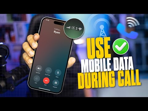 How to Use Mobile Data During a Call on iPhone | Stay Connected