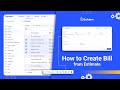 How to Create Bill from Estimate