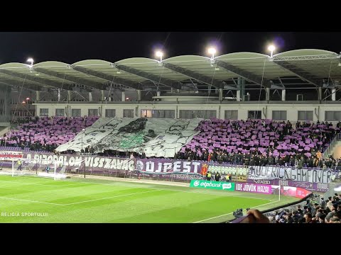 ANTHEM HIMNUSZ UJPEST FC vs. Ferencvaros TC | #BudapestDerby