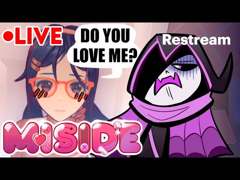 Sans AU but anime girl dating sim | MiSide (In-Character: Virux)