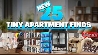25 New Amazon Finds for Tiny Apartments | Smart Space Saving Furniture Ideas