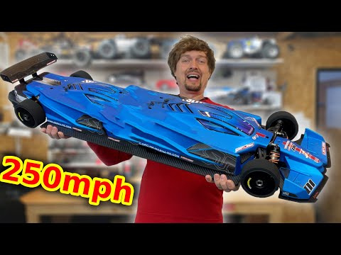 100HP 32s Quad Motor Project World's FASTEST RC Car build