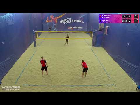 16:20 A.Matvieiev / V.Antoniuk - I.Horiaiev / I.Romanenko | Winners Beach Volleyball