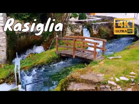 RASIGLIA Il borgo delle acque - Umbria - 4K