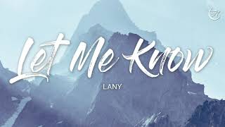 아직도 널 사랑해 : LANY - Let Me Know [가사/해석/lyrics]