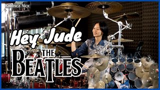 Download lagu The Beatles - Hey Jude || Drum cover by KALONICA NICX mp3