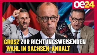 "The AfD sends Merz packing" - @geraldgrosz on the election in Saxony-Anhalt