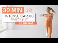 30 Min CARDIO PARTY HIIT WORKOUT To The Beat No Squats Or Lunges Fun High Intensity