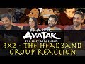 Avatar The Last Airbender 3x2 The Headband Group Reaction