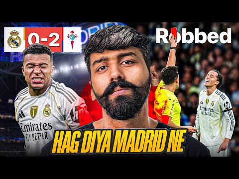 BIGGEST HUMILIATION OF THE SEASON ! CELTA VIGO DESTROYED REAL MADRID 2-0 | RED CARD & DRAMA