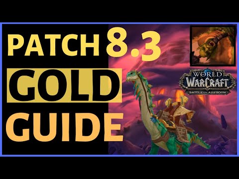 BFA 8.3 Gold Guide - New Features for Making Gold and How to Prepare
