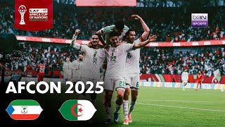 Equatorial Guinea vs Algeria | EXTENDED HIGHLIGHTS AFCON 2025 | 12/31/2025 | beIN SPORTS USA