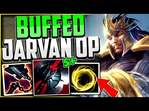 RIOT BUFFED JARVAN INTO A TOP TIER JUNGLER👌 (J4 HASN'T BEEN THIS GOOD IN YEARS👑) League of Legends