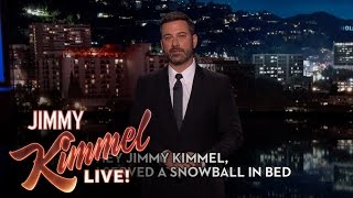 Hey Jimmy Kimmel, I Served a Snowball in Bed