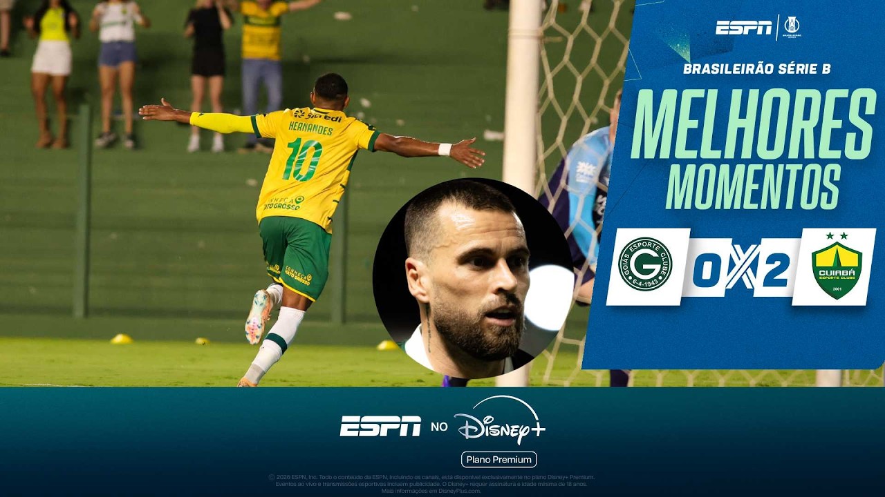 Goiás vs Cuiabá Highlights