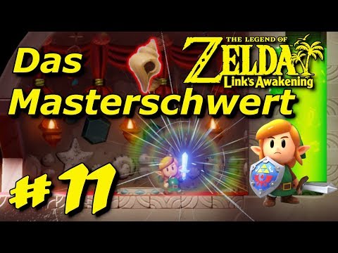 Zelda Link's Awakening Part 11: The Master Sword and many Magic Conchs│Link's Awakening German