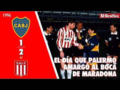 TORNEO CLAUSURA 1996: BOCA 1 ESTUDIANTES 2