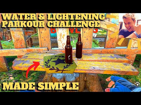 Dying Light 2 - Water & Lightening Parkour Challenge Gold Metal (Sadio, Horseshoe, Villedor)
