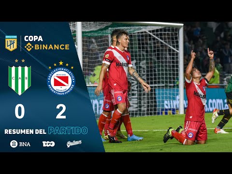 #CopaBinance | Fecha 8 | resumen de Banfield - Argentinos