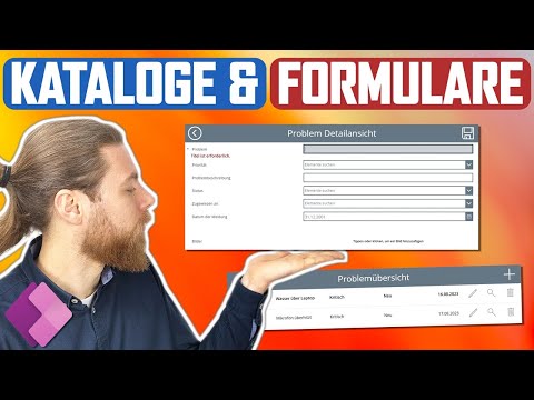 Formulare und Kataloge – Tutorial für Anfänger | Power Apps