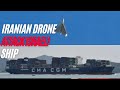 Iranian Drone Attack On Israeli Ship In Indian Ocean