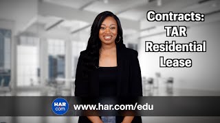 Contracts - TAR Residential Lease