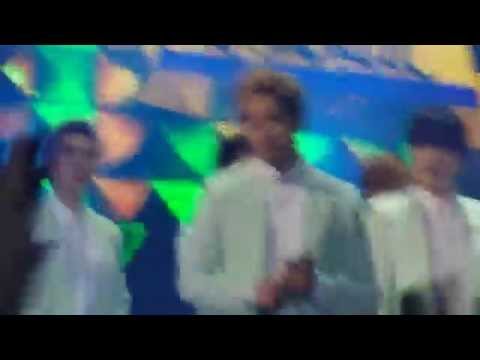 [140607] [fancam] Vou Deixar (all the artists) @ Music Bank in Brazil.