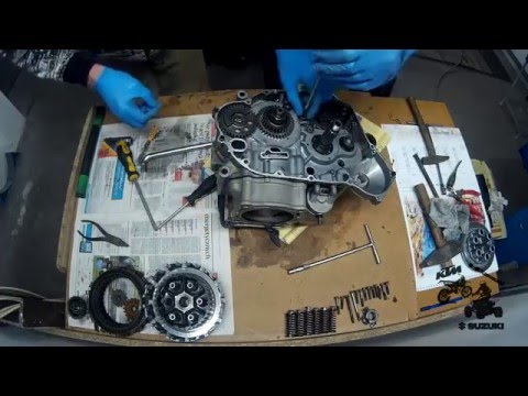 Suzuki LTR 450 - Engine rebuild | Disassembly [Part 1/2]