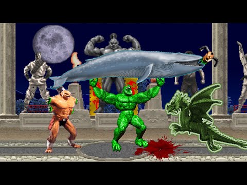 Mortal Kombat New Era (2025) All Animalities Demonstration (4K)