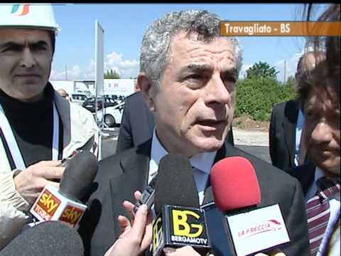 The construction site of the Tav in the municipality of Travagliato has started