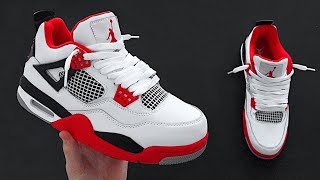 HOW TO LOOSELY LACE JORDAN 4