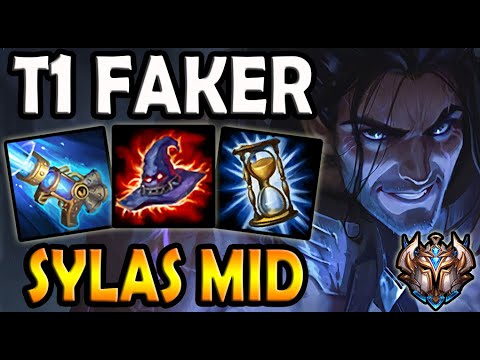 T1 Faker SYLAS vs LUCIAN [ MID ] Ranked Korea ✔️