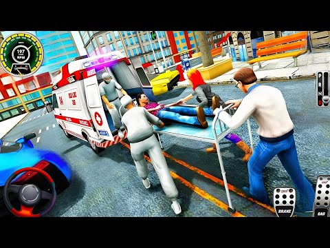 Ambulance City Rescue Simulator 3D Game -911 Us Emergency Ambulance Driving Simulator... 