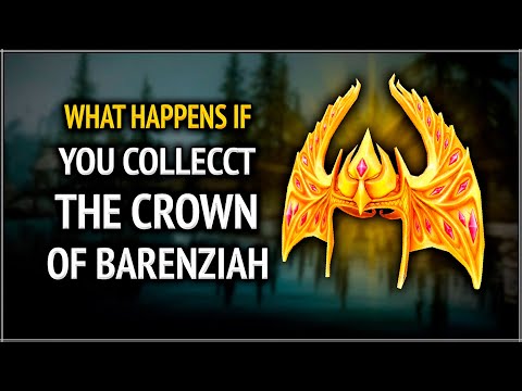 This is what happens if you Collect the Crown of Barenziah