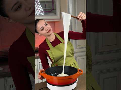 🧀Mozzarella pendirini evdə hazırladım😍 #shorts #mozzarella #pendiri