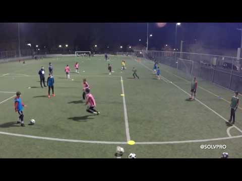 SOLV Soccer - Defensive Shape - Pressure Cover U12