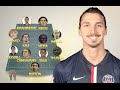 MY DREAM TEAM XI by Zlatan Ibrahimovic