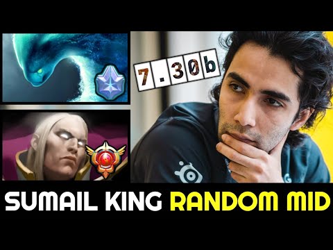 SUMAIL Random Mid Morphling vs GRANDMASTER Tier Invoker 7.30b Dota 2