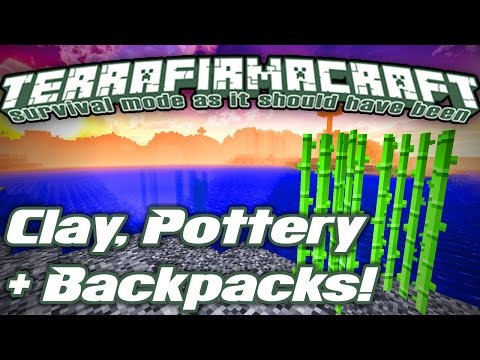 BASIC POTTERY AND PIT KILNS | Beginner's guide to TerraFirmaCraft Reloaded #2 | Tutorial