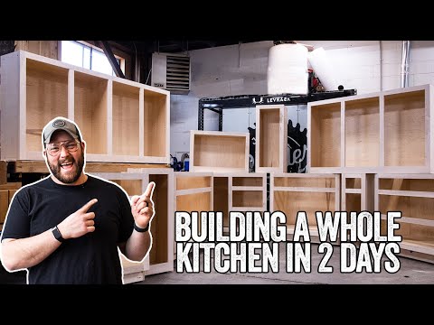 Renovating My Kitchen Part 1- Building The Cabinets