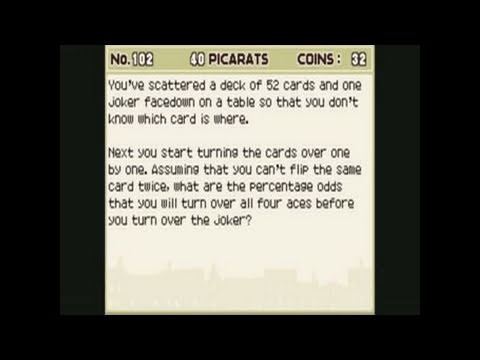 Professor Layton and the Curious Village Nintendo DS