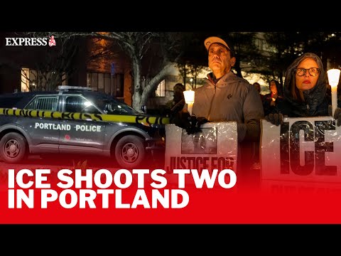 Protests ERUPT across Portland after ICE shooting leaves two injured