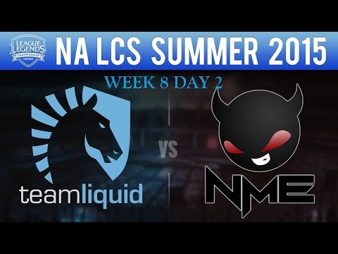 HIGHLIGHTS  - Team Liquid vs Enemy Esports - NA LCS Summer 2015 Week 8 Day 2 - TL vs NME W8D2