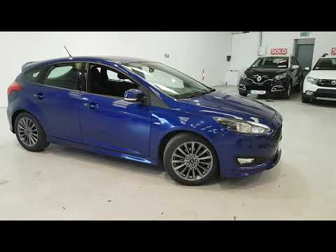 NU67GZK - 2017 Ford Focus ST-Line Navigation 1.5 TDCi 120BHP 17,995