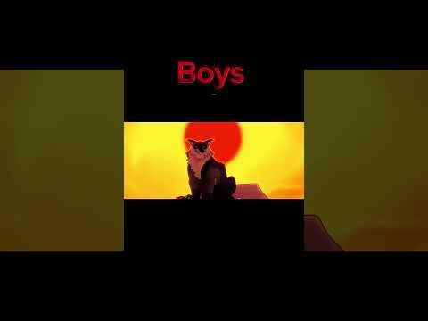 Boys Vs Girls. #cats #warriorcats #warriorcatsedit #girls #boys #notafurry! #bookseries #yourcat