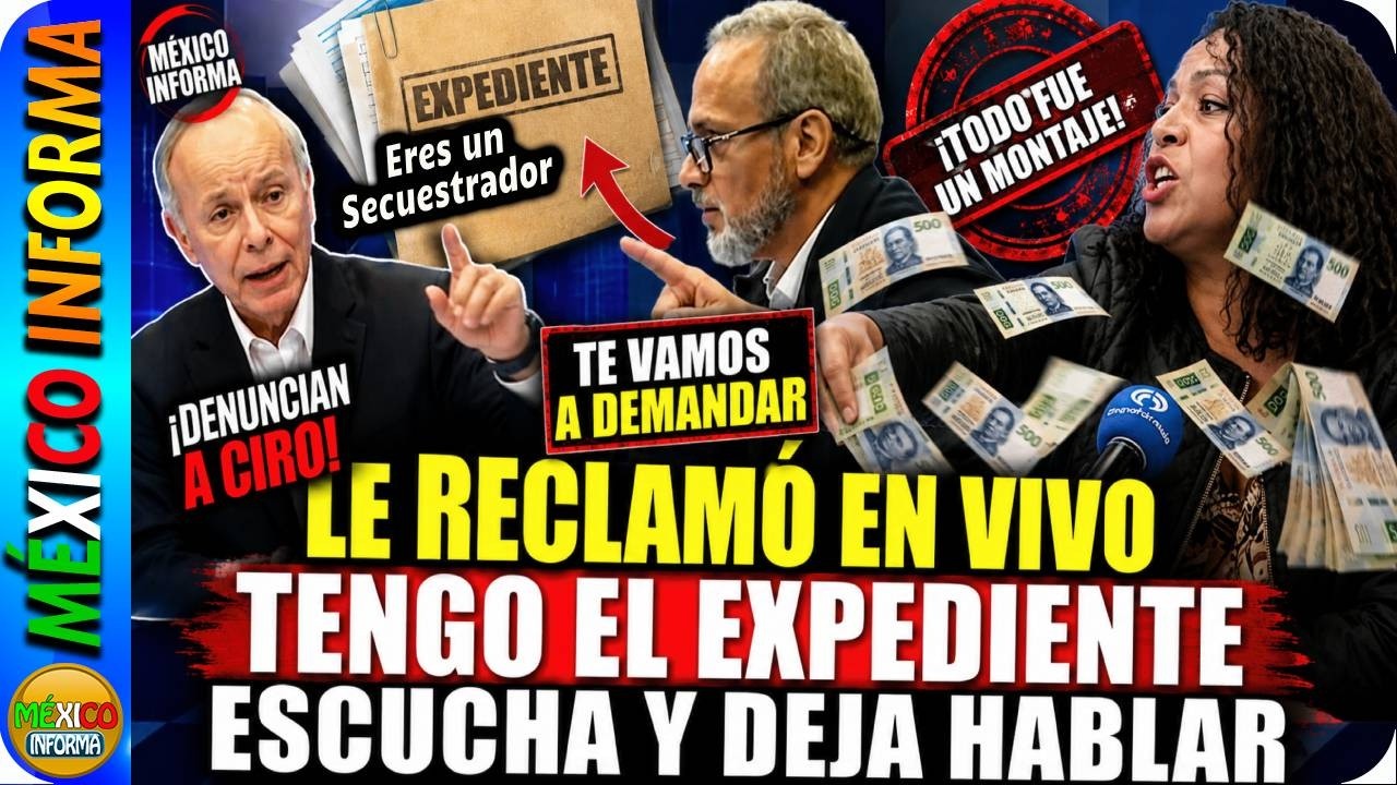 SE CALENTÓ TODO EN VIVO. DEMANDARAN A CIRO POR CALUMNIAS. MIRA LO QUE PASÓ. LE DIJERON DE TODO.