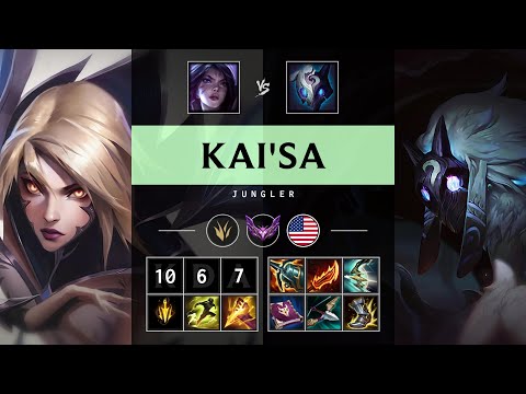 Kai'Sa Jungle vs Kindred - NA Master Patch 25.09