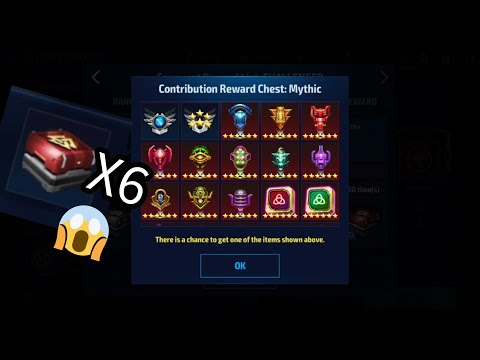 Opening x6 Challenger Alliance Conquest (Top 100) Chests