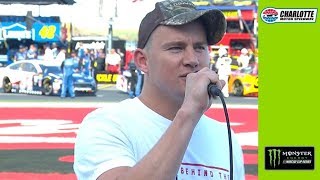 Channing Tatum gives command performance video